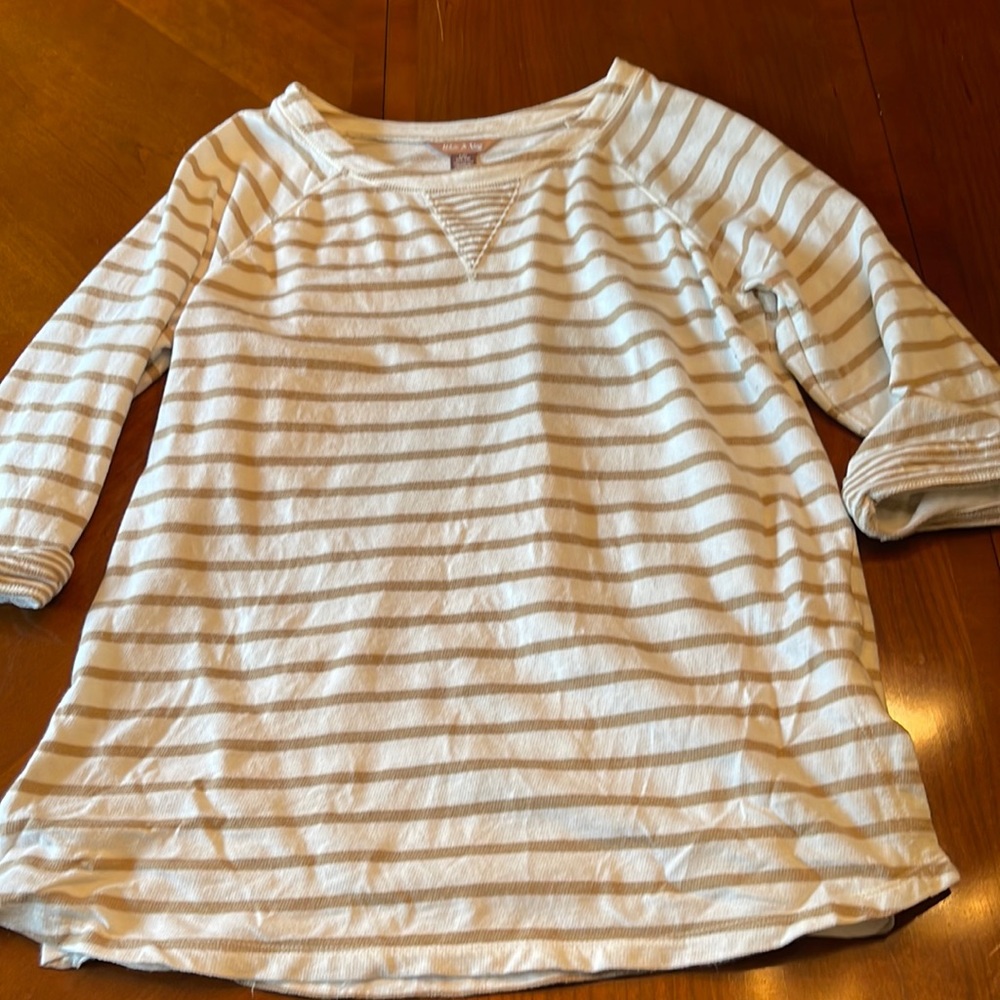 White stag stripped shirt